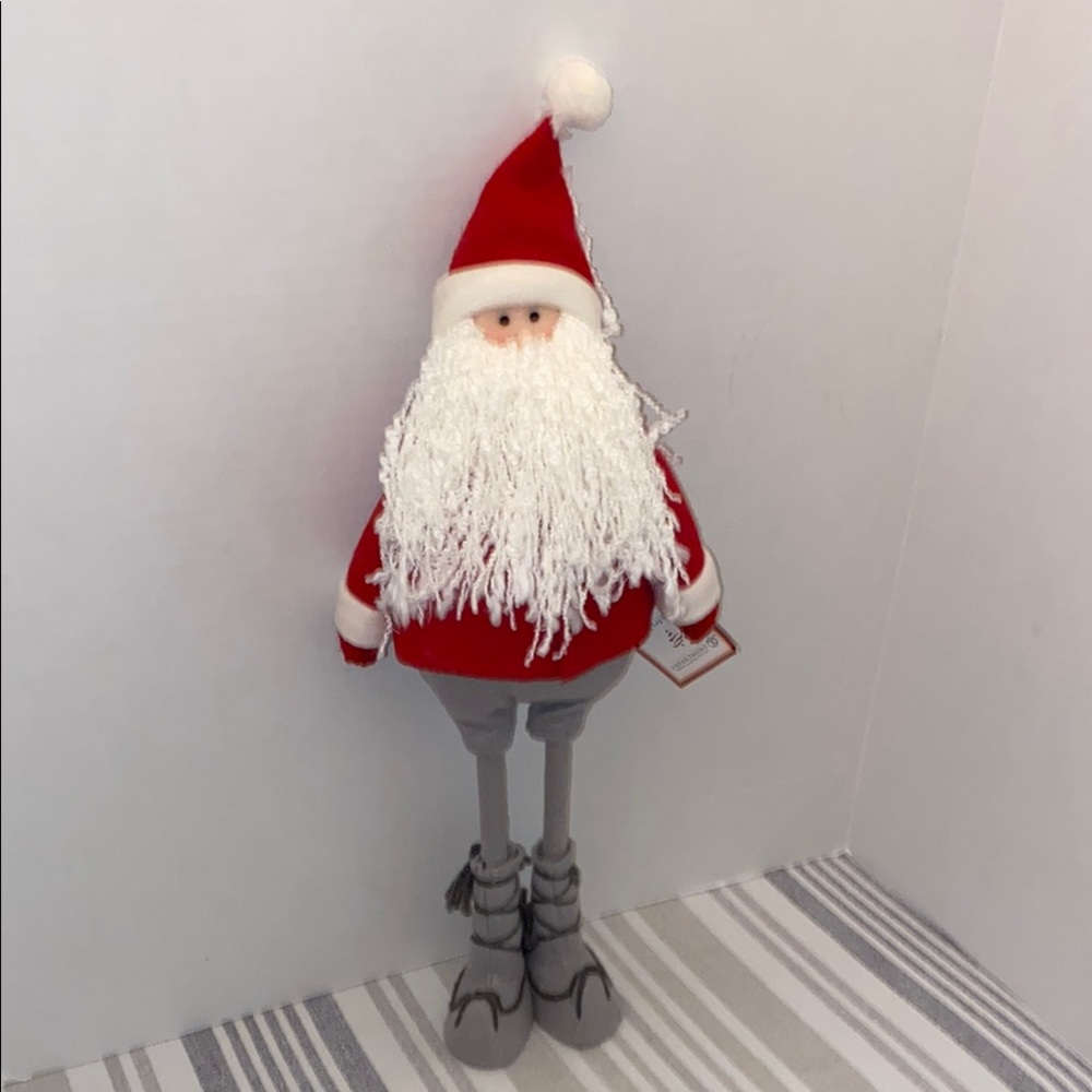 Department 56 Holiday Red and White Santa Claus Decor 12” H